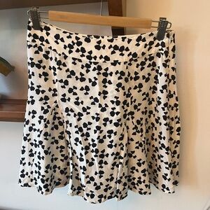 Joie silk flutter skirt small